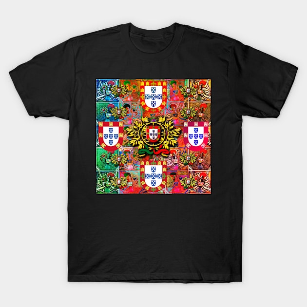 Portuguese folk art T-Shirt by Azorean1963